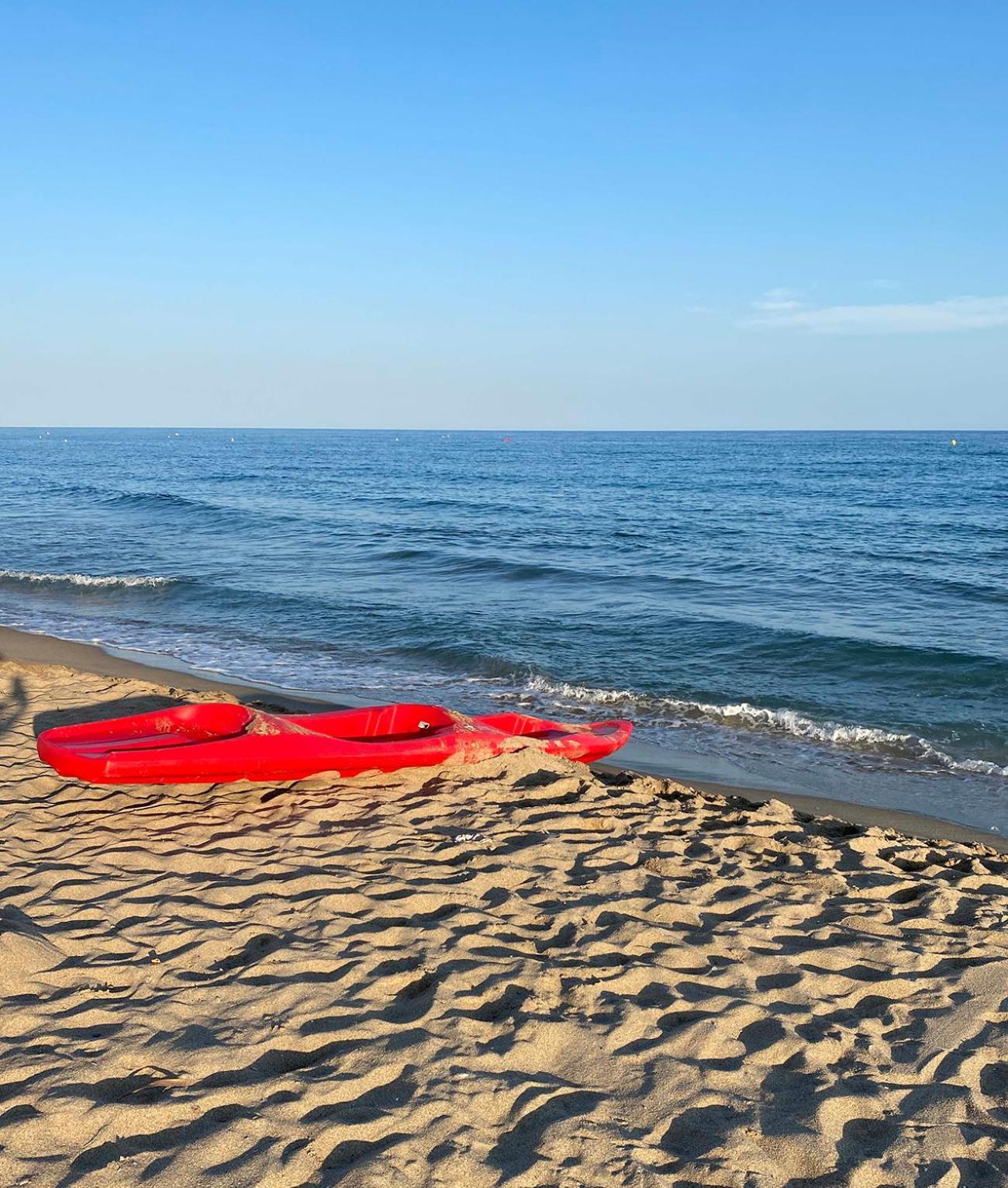 Beach Flat With Terrace Sant Salvador Bagian luar foto